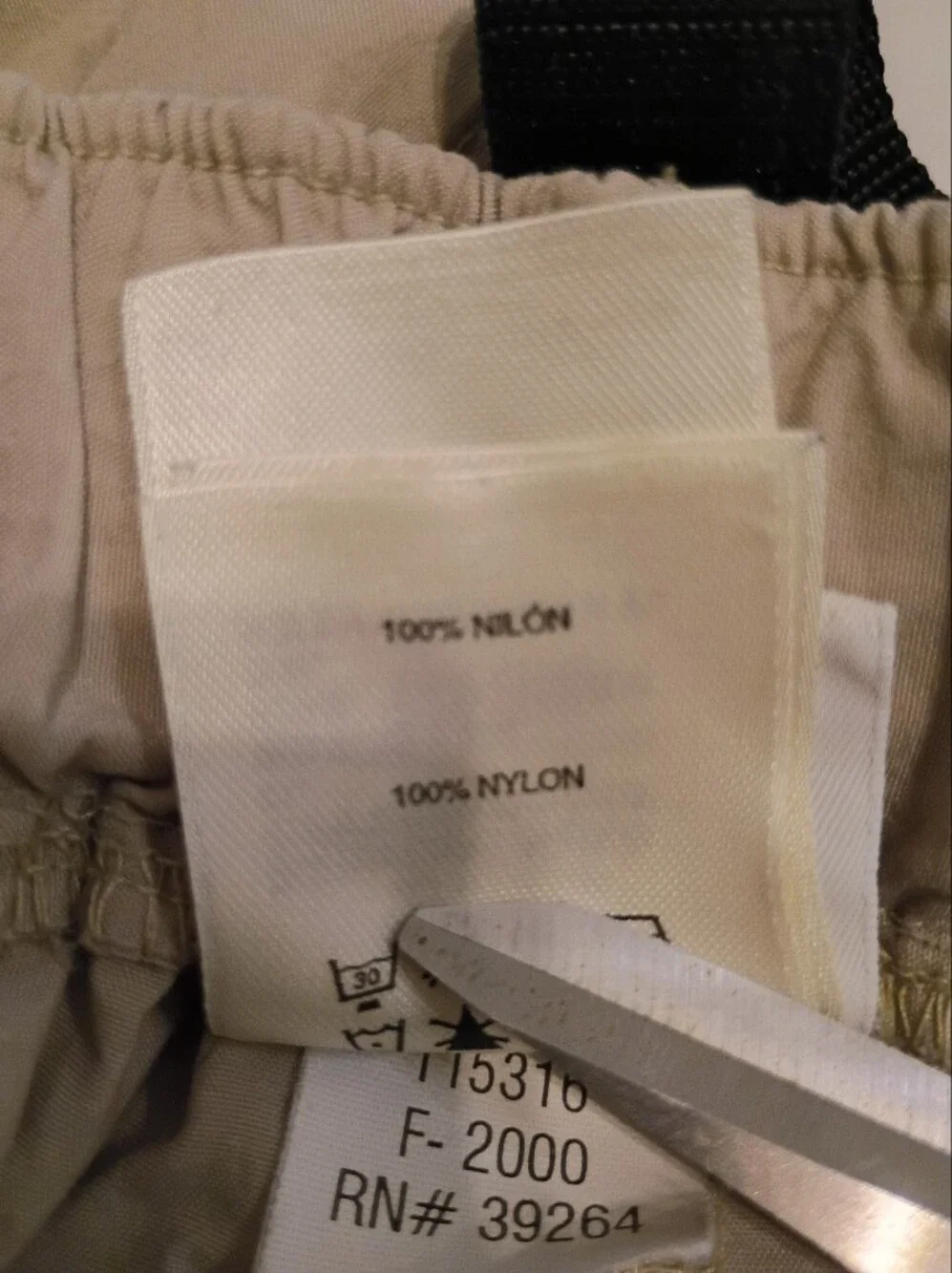 REI Men's Zip-Off Cargo Pants in Light Khaki Sz XL